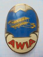 ancienne plaque de vélo Awia (avion), Enlèvement ou Envoi