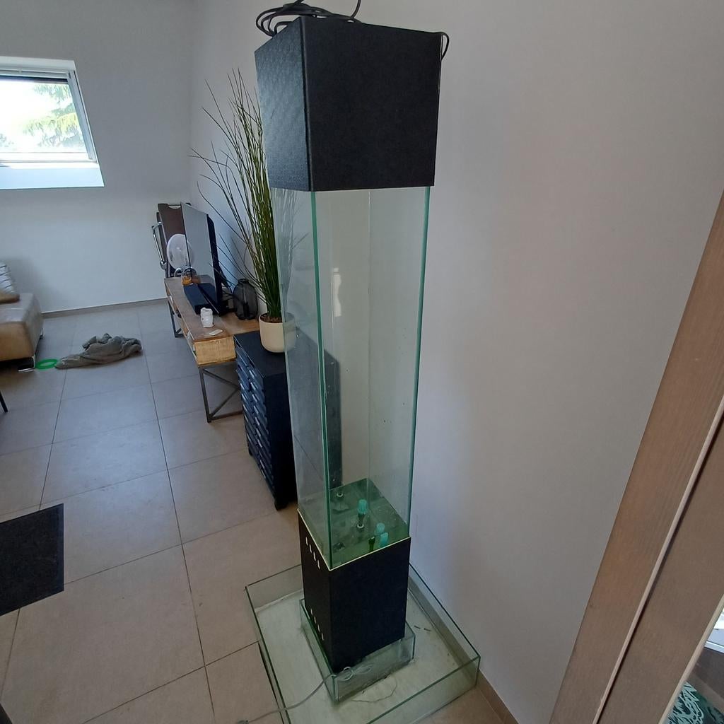 Aquarium, Animaux & Accessoires, Aquarium vide, Pompe, Enlèvement, Utilisé