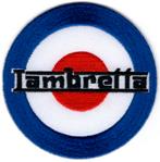Lambretta stoffen opstrijk patch embleem #1, Verzenden, Nieuw