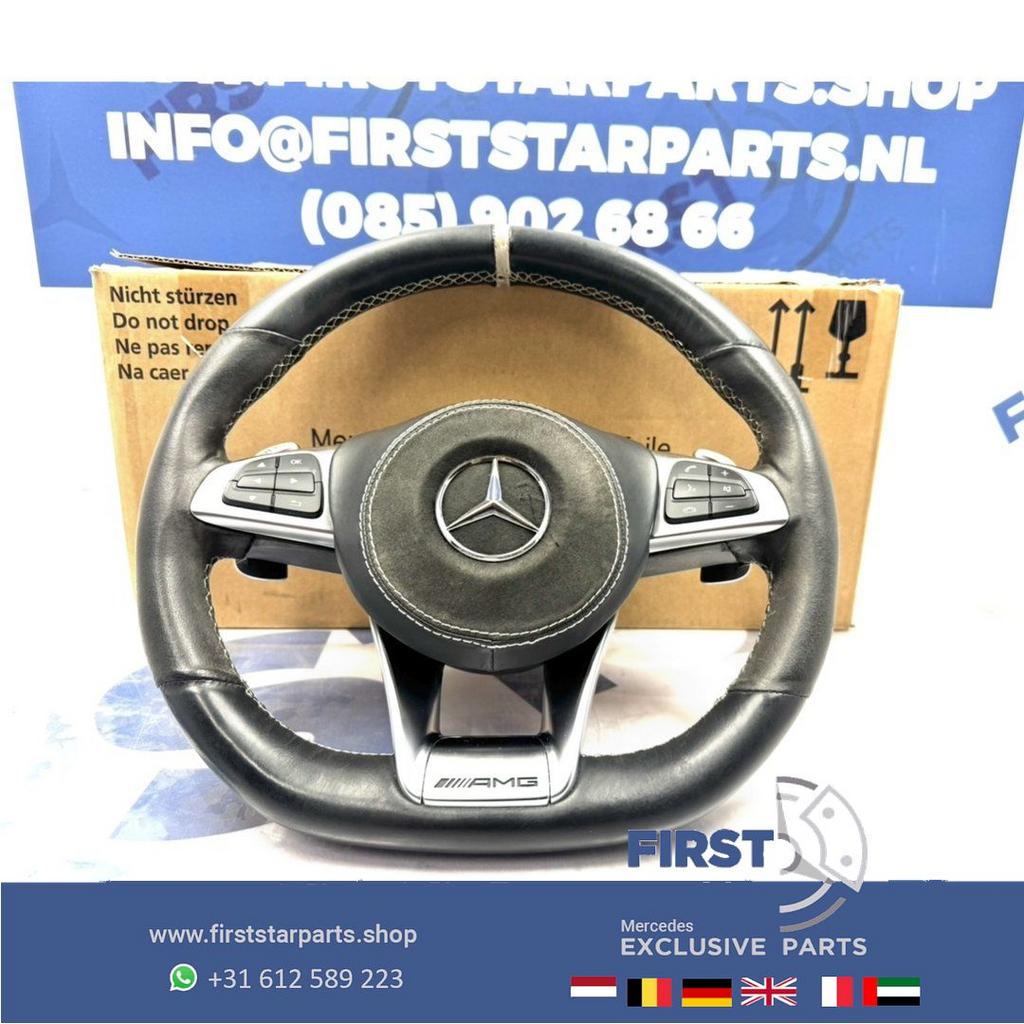 GLE63 AMG Stuur + Airbag GLE63 GLE63s LANE ASSIST W166 C292, Autos : Pièces & Accessoires, Commande, Mercedes-Benz, Utilisé, Enlèvement ou Envoi