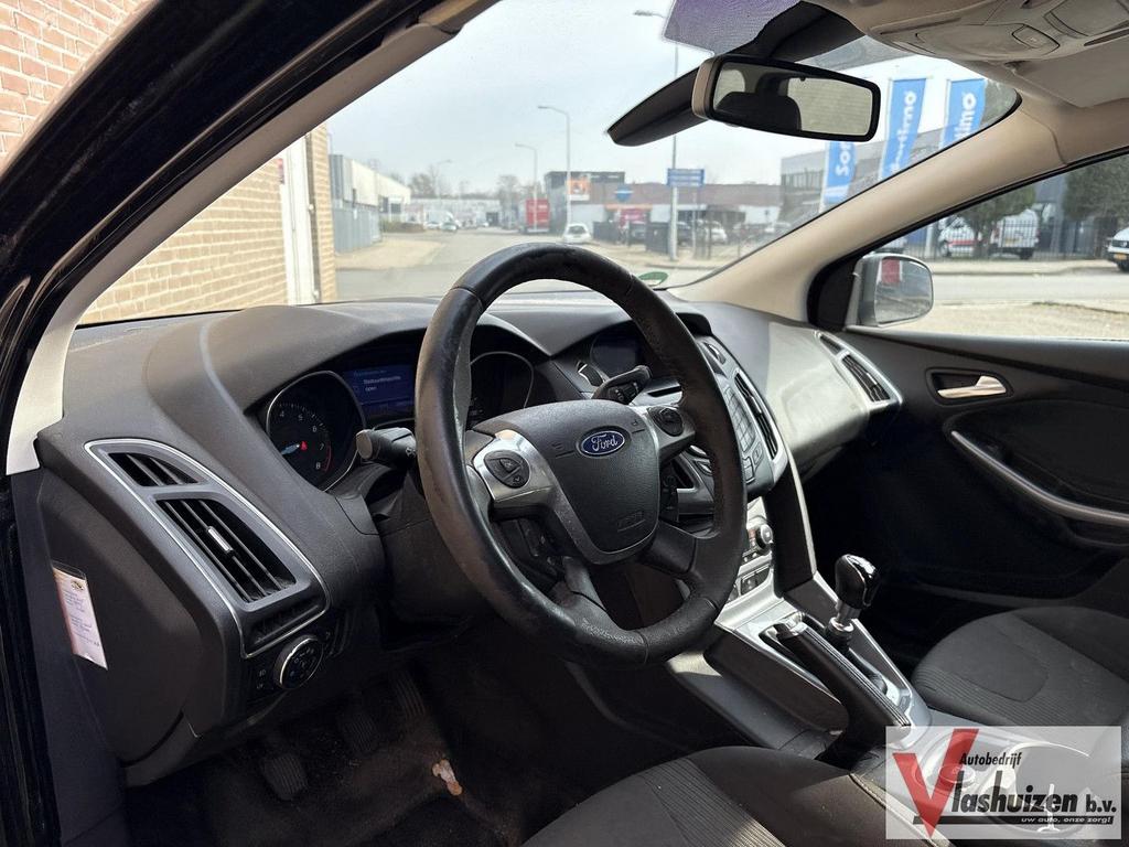 Ford Focus Wagon 1.0 EcoBoost Titanium | Climate | Cruise |, Auto's, Ford, Focus, Zwart, Start-stop-systeem, Zwart