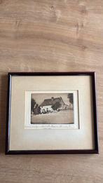 2 etsen , Quittelier Henri, Antiek en Kunst, Kunst | Etsen en Gravures, Ophalen