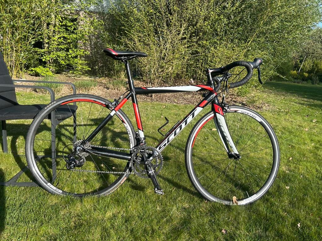 Scott Speedster - maat S - rij klaar, Fietsen en Brommers, 28 inch, Gebruikt, 10 tot 15 versnellingen, Aluminium