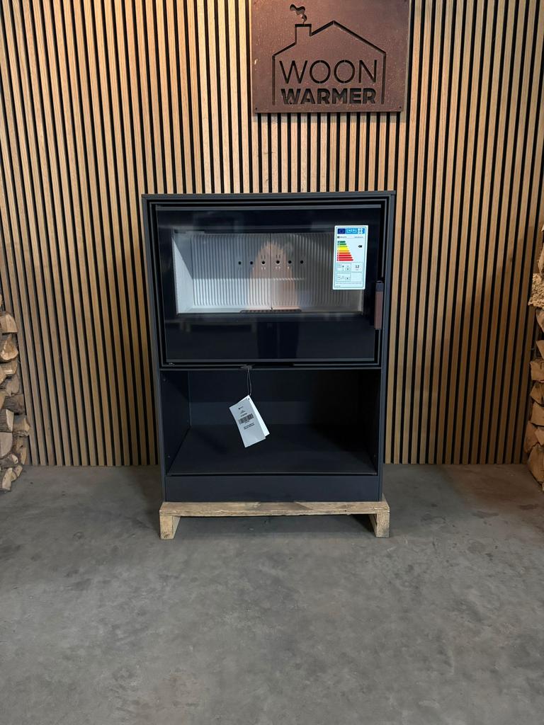 26024 Houtkachel NIEUW Bälstil Forli 80, Ophalen, Vrijstaand, Hout, Nieuw