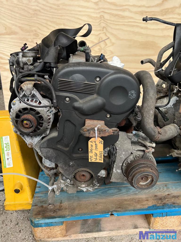 OPEL ZAFIRA A 1.6 16V X16XEL Motor motorblok 1996-2005, Gebruikt, Opel Automobile GmbH, Kontakt@opel-infoservice.de, Opel