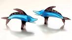 🐬 5 animaux vintage en verre soufflé à la main de Murano, Antiquités & Art, Enlèvement ou Envoi, Verre