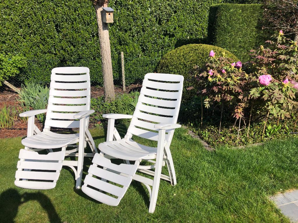 sièges de jardin, Enlèvement, Comme neuf, Synthétique, Ajustable