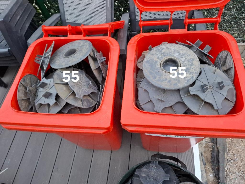 Terrasdragers 5-9cm, Ophalen, Gebruikt