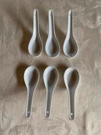 6 lepels voor hapjes + 6 schaaltjes voor hapjes, Ophalen, Zo goed als nieuw