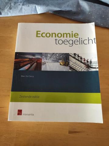 Economie toegelicht zestiende editie - Marc De Clercq beschikbaar voor biedingen