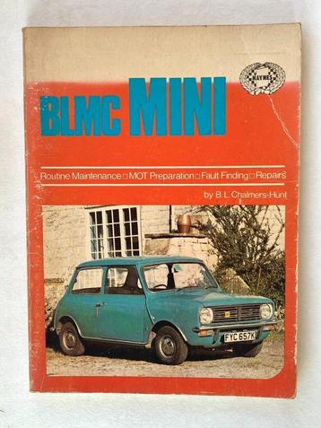 Haynes BLMC manual Classic MINI 59-71.  disponible aux enchères