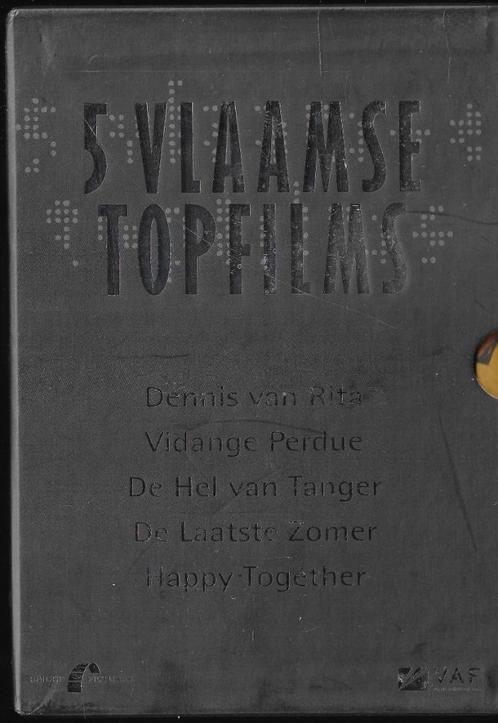 Boxset 5 Vlaamse topfilms, Cd's en Dvd's, Dvd's | Nederlandstalig, Zo goed als nieuw, Film, Boxset, Alle leeftijden, Verzenden