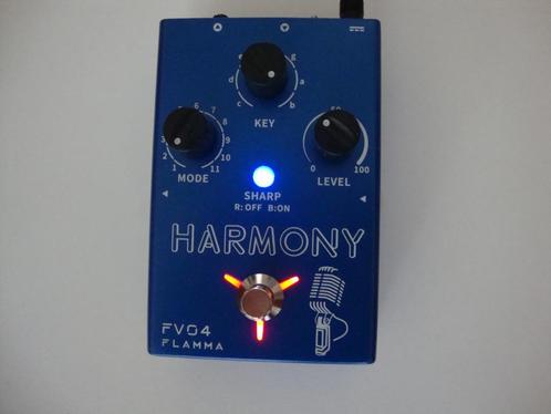 Harmonizer pedaal Flamma FV-04 + Voeding, Muziek en Instrumenten, Effecten, Zo goed als nieuw, Reverb, Ophalen of Verzenden