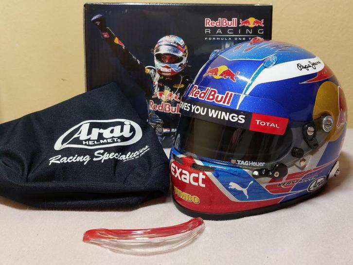 Max Verstappen Red Bull F1 helm Spanje GP 2016 1:2, Verzamelen, Automerken, Motoren en Formule 1, Nieuw, Formule 1, Verzenden
