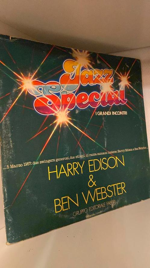 Harry Edison & Ben Webster – Harry Edison & Ben Webster, CD & DVD, Vinyles | Jazz & Blues, Utilisé, Jazz, 1960 à 1980