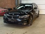 BMW 318 dA Automaat LED Navi CarPlay Garantie 2020, Auto's, BMW, 4 cilinders, Zwart, Bedrijf, 5 deurs