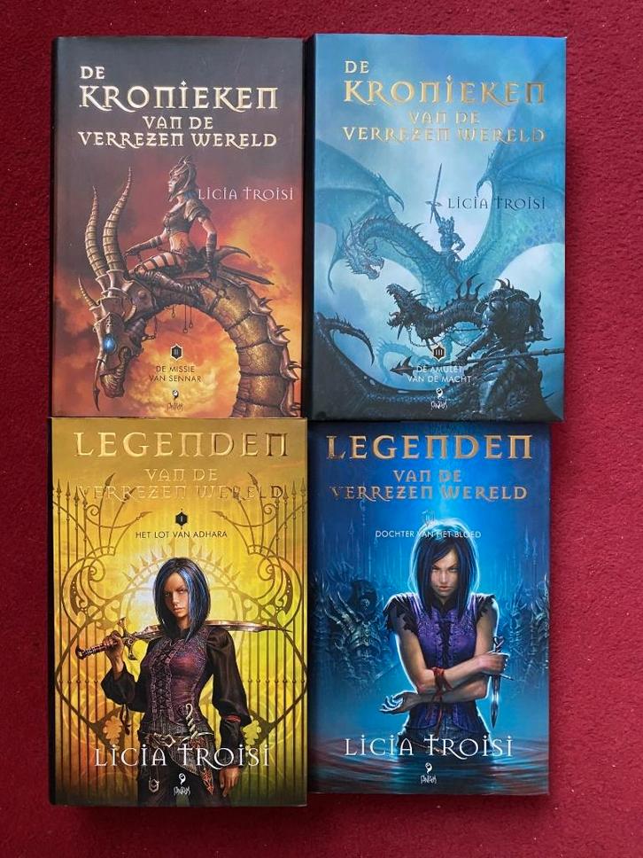 LICIA TROISI VERSCHILLENDE LOSSE DELEN TE KOOP,ZO GOED ALS N, Boeken, Fantasy, Ophalen of Verzenden