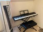 Roland GO Piano88 + statief + Keyboard bench black, Muziek en Instrumenten, Ophalen, Zo goed als nieuw, Zwart, Piano