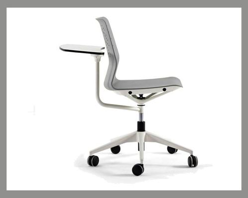 PROFESSIONAL DESIGN bureaustoel grijs wit roulette, Huis en Inrichting, Stoelen, Zo goed als nieuw, Eén, Kunststof, Metaal, Grijs