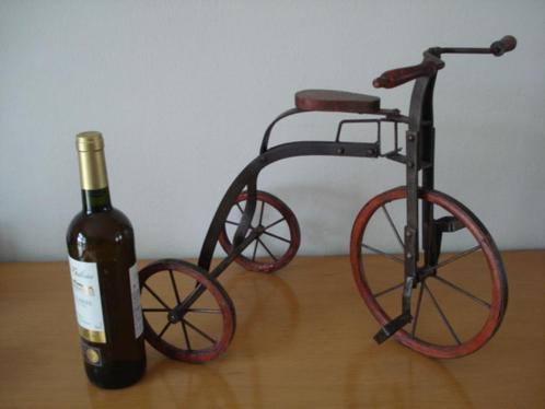 ANTIEKE KINDEREN/ POPPEN 3-WIELER 1920 smeedijzer, Antiek en Kunst, Antiek | Speelgoed, Ophalen of Verzenden
