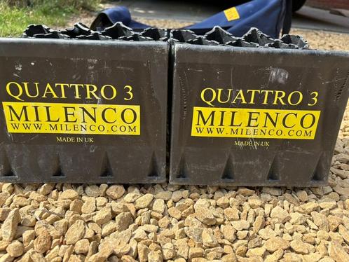 Milenco Quattro 3 oprijplaat levellers, Caravans en Kamperen, Mobilhome-accessoires, Gebruikt, Ophalen of Verzenden