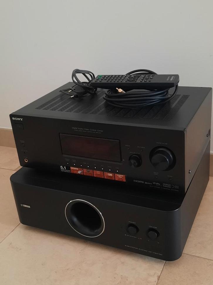 Home cinema sony 5.1, TV, Hi-fi & Vidéo, Ensembles home-cinéma, Comme neuf, Système 5.1, Sony, Enlèvement