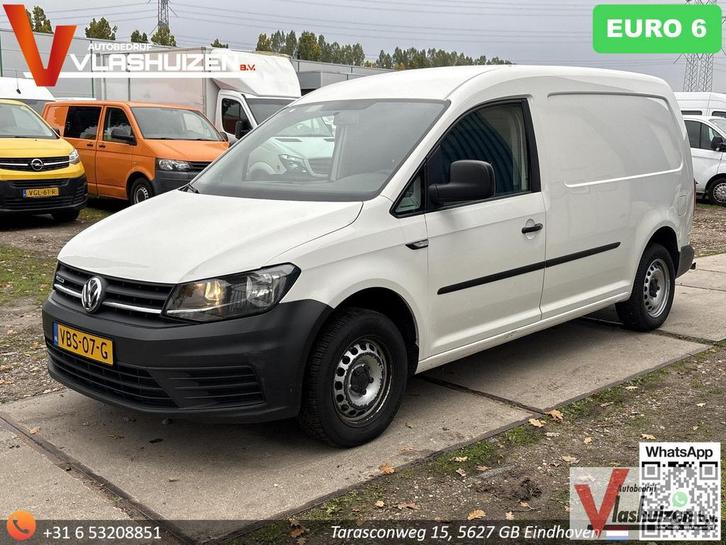 Volkswagen Caddy 1.4 TGI L2H1 EcoFuel Maxi | € 4.850,- NETTO, Auto's, Bestelwagens en Lichte vracht, Bedrijf, ABS, Centrale vergrendeling