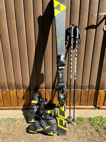 Fischer skischoenen ski’s en stokken van Atomic - maat 38 beschikbaar voor biedingen
