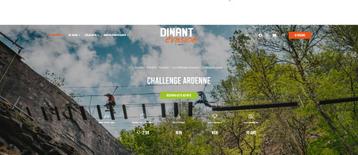 DINANT AVENTURE - PARCOURS VAN DE ARDENNEN - 4 ZITPLAATSEN beschikbaar voor biedingen