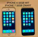 IPHONE 6 en 7 32GB, Telecommunicatie, Mobiele telefoons | Apple iPhone, Ophalen, IPhone 6