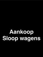 Aankoop sloopwagens, Euro 6, Waterstof, Particulier, Te koop