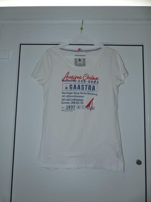 T-shirt à manches courtes Gaastra - taille L, Vêtements | Femmes, T-shirts, Comme neuf, Taille 42/44 (L), Blanc, Manches courtes
