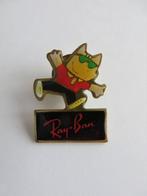 Vintage pin Ray-ban (1988), Collections, Broches, Pins & Badges, Comme neuf, Marque, Enlèvement ou Envoi, Insigne ou Pin's