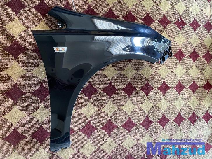 Opel Corsa D rechter voor scherm zijscherm zwart Z20R, Auto-onderdelen, Carrosserie, Spatbord, Opel, Gebruikt, Ophalen of Verzenden