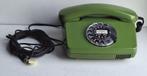 Joli ancien téléphone vintage vert avec compteur (rare), Ophalen of Verzenden