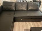 Zetel look leer/slaapbank, Huis en Inrichting, Ophalen, Leer