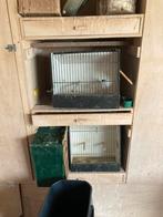 Vogelkooien om te showen, Ophalen, Gebruikt, Hout, Vogelkooi