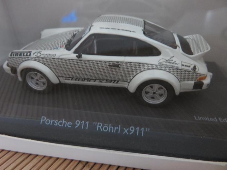 PORSCHE 911 ROHRL X911 SCHUCO 1/43, Hobby en Vrije tijd, Modelauto's | 1:43, Zo goed als nieuw, Auto, Schuco, Ophalen of Verzenden