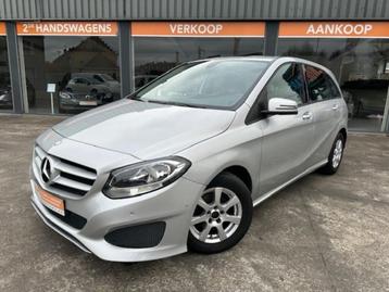Mercedes B180, 1.6i benzine, 2016, GPS, 93.839km's+Garantie, Autos, 90 kW, Argent ou Gris, Achat, Euro 6