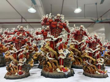 Figurine Titan colossal attack on titan 63 cm Giant studio, Enlèvement ou Envoi