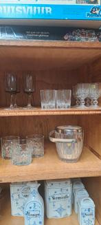 Vintage glazen ~ wisselende voorraad ~ prijs/glas, Enlèvement, Utilisé