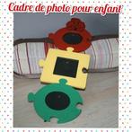 Cadre de photos  pour enfant  en forme de puzzle-3 pièces, Cadre de photos, Utilisé, Enlèvement ou Envoi