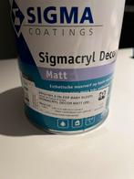 Sigmacryl Decor kleur PPG1161-2 Sleep Baby Sleep, Ophalen, Blauw, Nieuw, Verf
