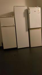 3 koelkasten en een vriezer, Elektronische apparatuur, Koelkasten en IJskasten, Ophalen, Zo goed als nieuw