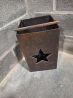 Kaarsenhouder van verouderd metaal voor binnen en buiten, Ophalen, Zo goed als nieuw