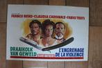filmaffiche Claudia Cardinale Blood Brothers filmposter, Rechthoekig Liggend, Ophalen of Verzenden, Zo goed als nieuw, A1 t/m A3