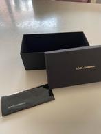 Nieuwe brillendoos en brilpoetsdoekje Golce &Gabbana, Ophalen of Verzenden, Zo goed als nieuw, Zwart, Bril