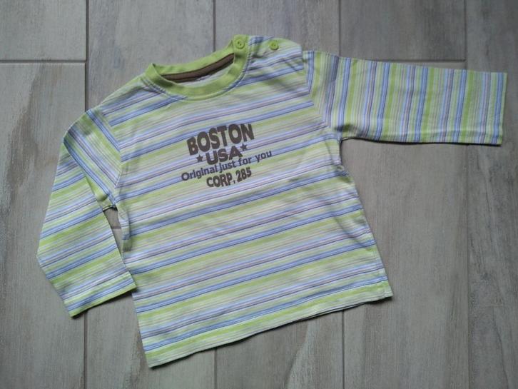 ★ M86 - Longsleeve, Kinderen en Baby's, Babykleding | Maat 86, Gebruikt, Jongetje, Shirtje of Longsleeve, Ophalen of Verzenden