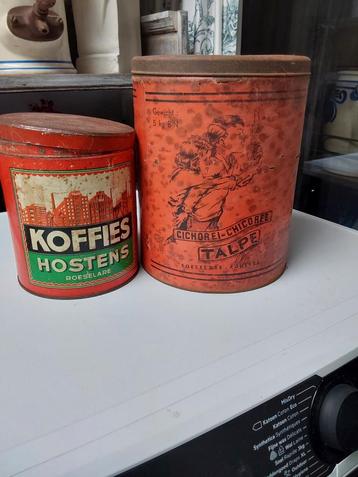 boîtes de chicorée à café anciennes, Enlèvement ou Envoi, Comme neuf, Café