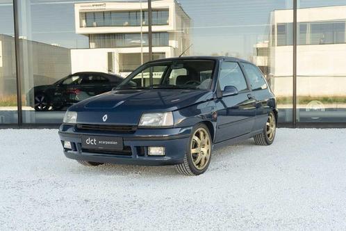 Renault Clio 2.0i 16V Williams Nr 0182 Phase 1 BelgiumCar, Auto's, Oldtimers, Bedrijf, Te koop, Lichtmetalen velgen, Metaalkleur